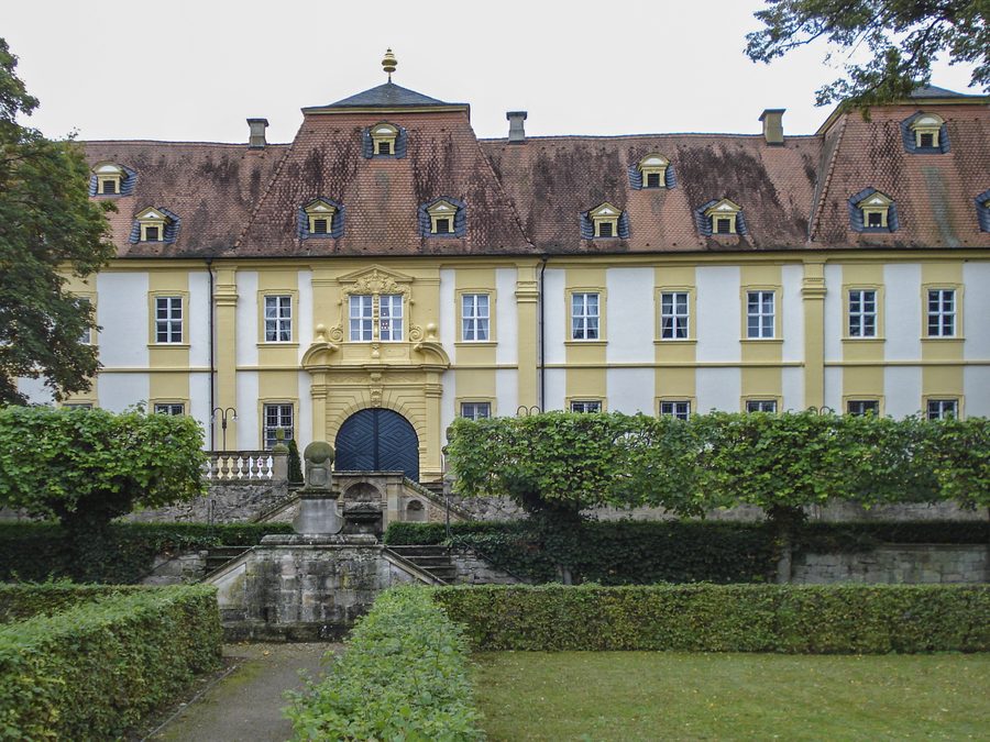 Schloss Oberschwappach in der Gemeinde Knetzgau