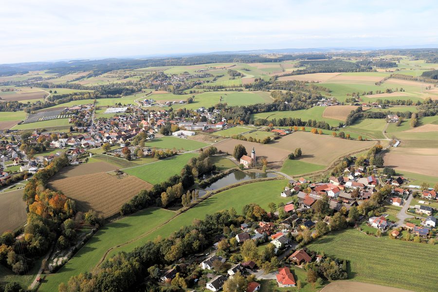 Barocke Wieskirche in Grub bei Moosbach