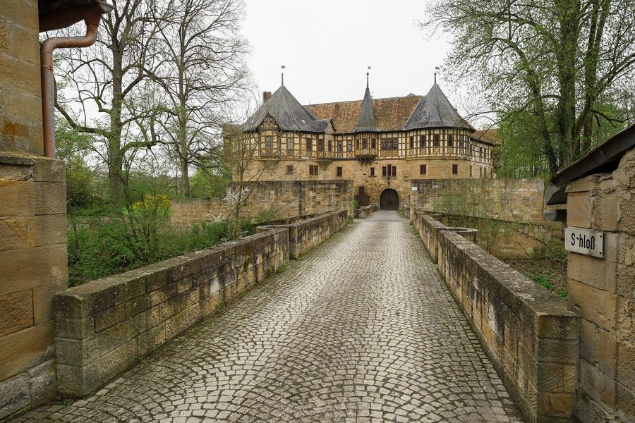 Wasserschloss Irmelshausen in Höchheim-Irmelshausen