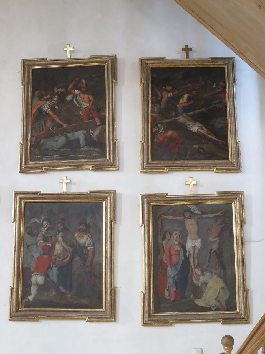 St. Ulrich in Habach mit Kreuzwegtafeln