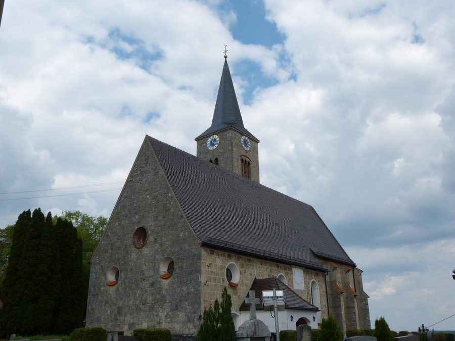 St. Martin in Unteregg im Landkreis Unterallgäu, Bayern