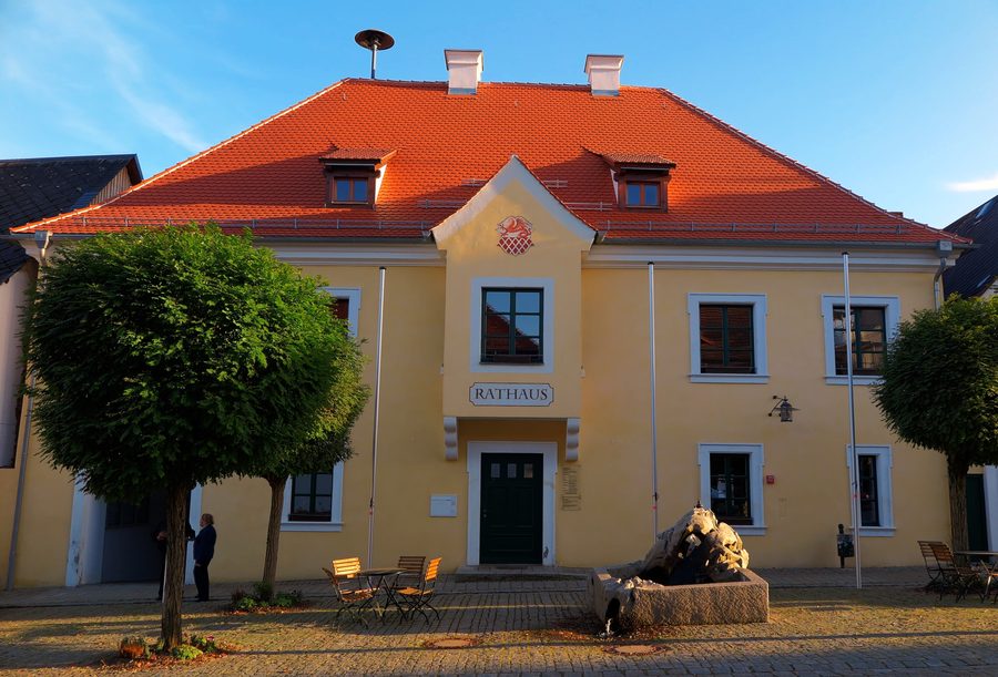 Rathaus in Neualbenreuth in Bayern