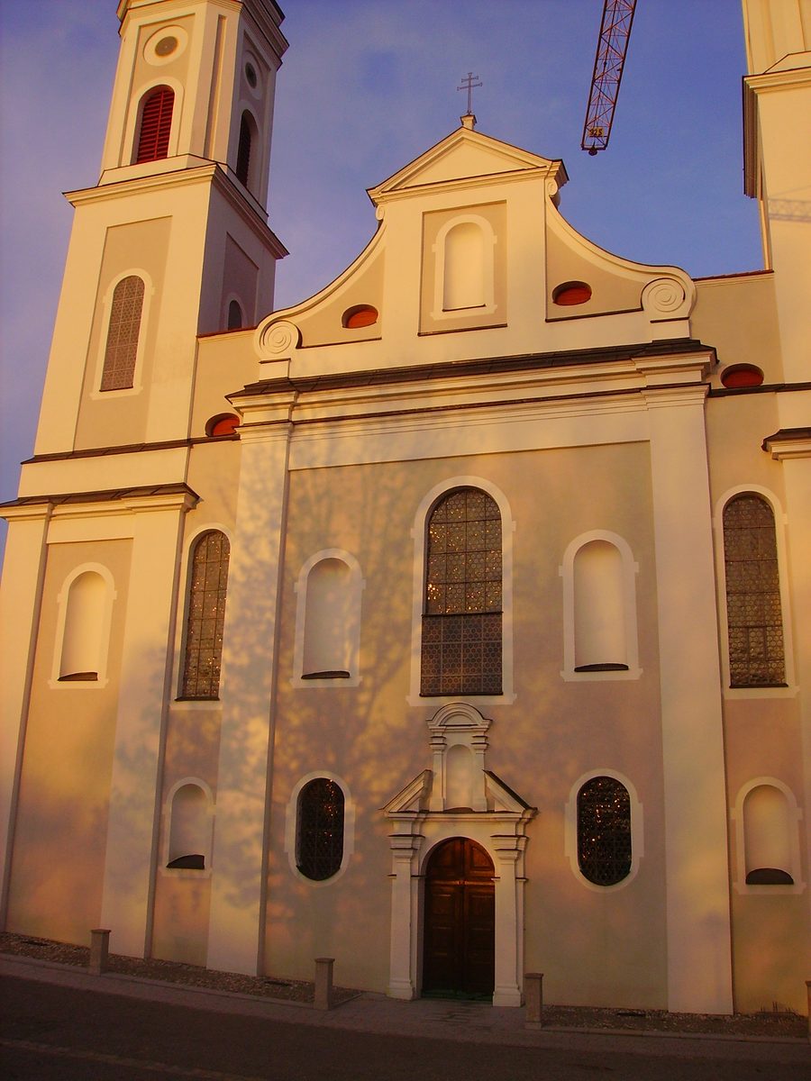 Fassade der Klosterkirche in Irsee