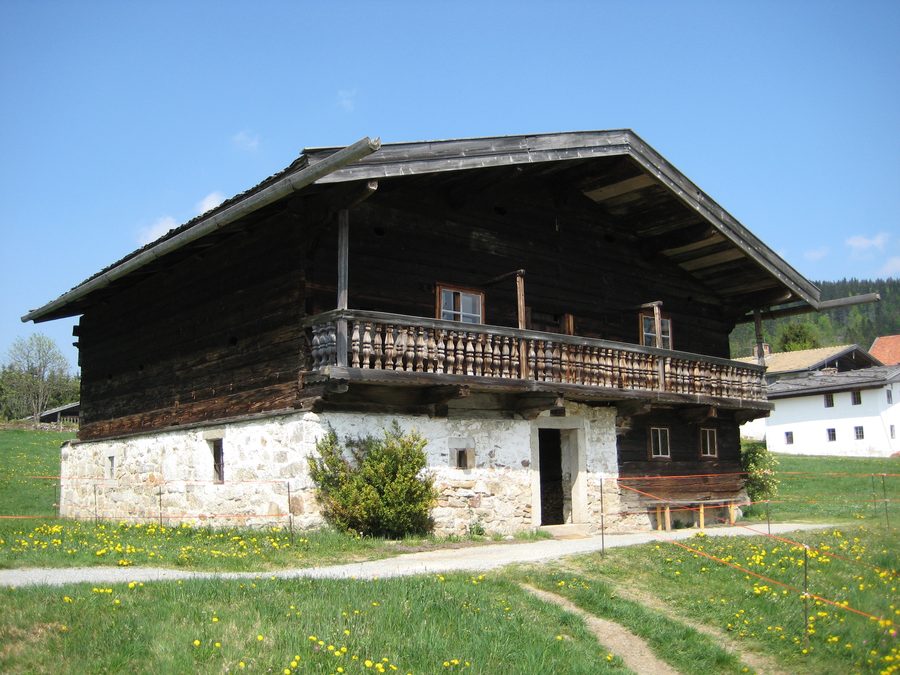 Historisches Bauernhaus im Freilichtmuseum Finsterau