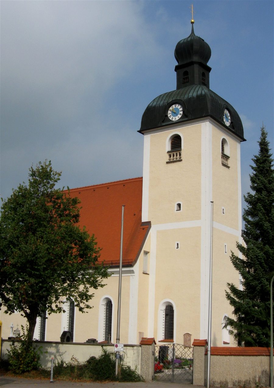 Kirche in Egmating, Landkreis Ebersberg
