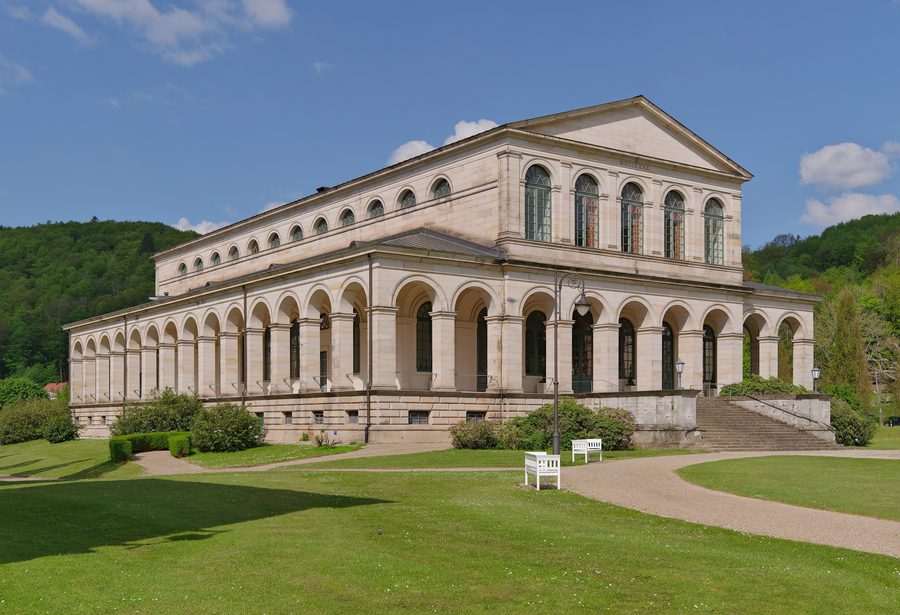 Kursaalgebäude im historischen Staatsbad Brückenau