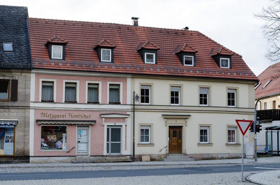 Historisches Ensemble in der Bayreuther Straße in Goldkronach