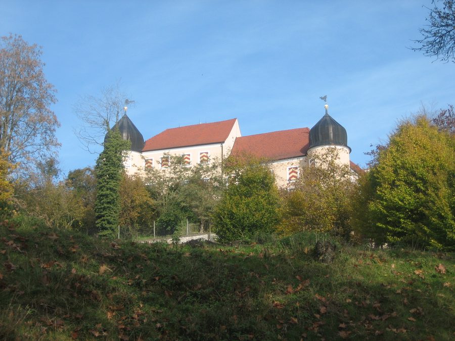 Schloss Kronburg in der Gemeinde Kronburg im Landkreis Unterallgäu