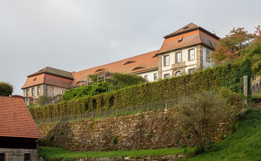 Schloss Neudrossenfeld von Süden gesehen