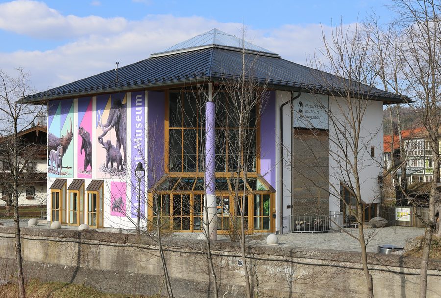Außenansicht des Südostbayerischen Naturkunde- und Mammut-Museums in Siegsdorf