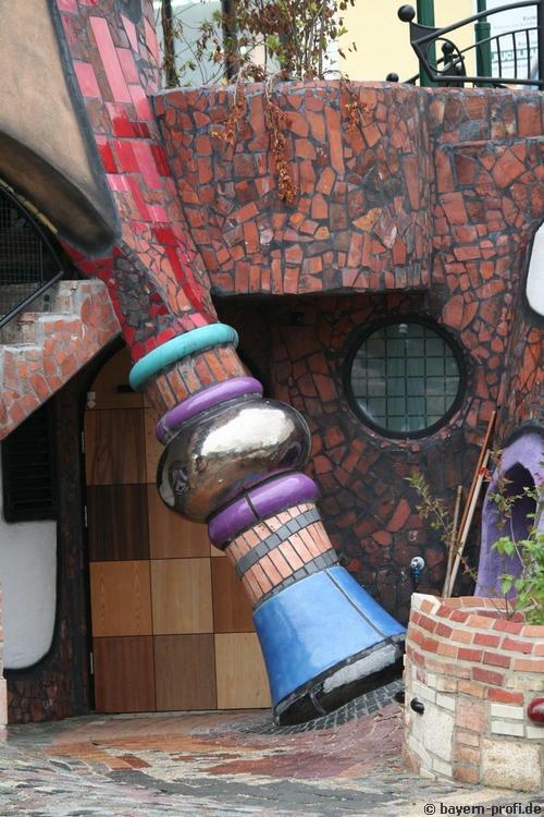 Detail Hundertwasserturm